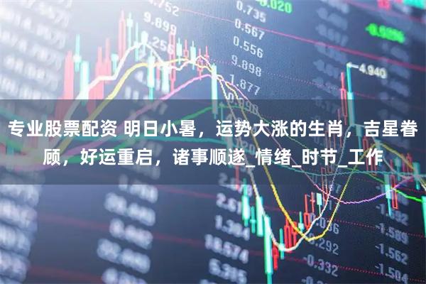 专业股票配资 明日小暑,运势大涨的生肖,吉星眷顾,好运重启,诸事顺遂_情绪_时节_工作